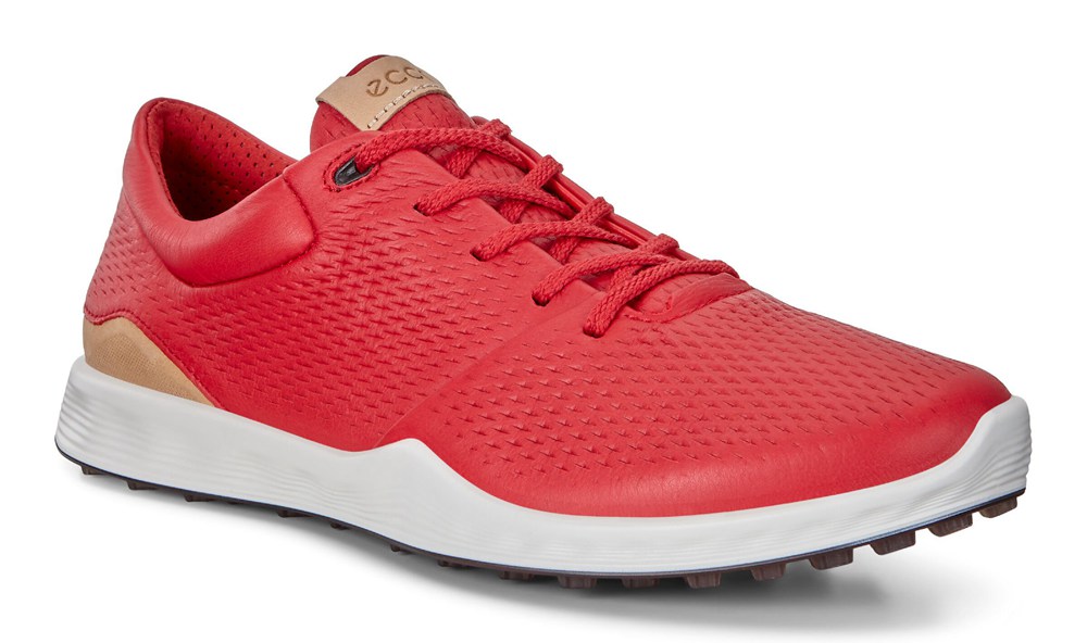 Womens Golf Shoes - ECCO S-Lite - Red - 5207AXNJY